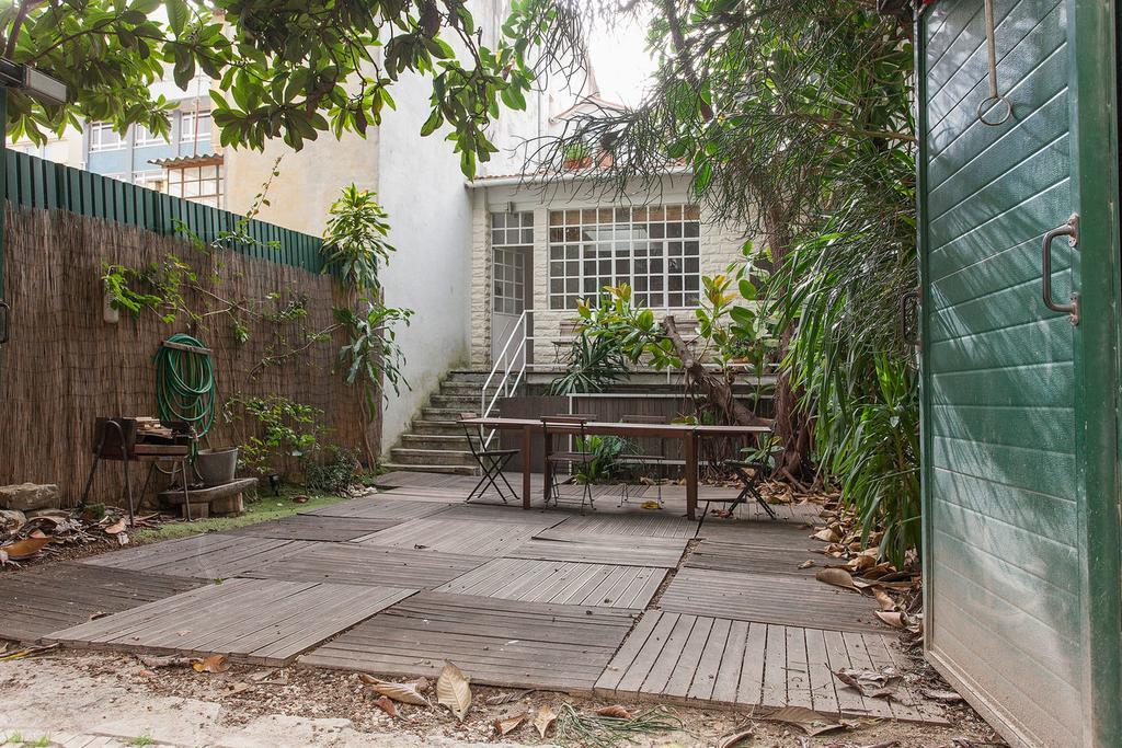 ליסבון Central, Charming, Quiet, Garden And Parking מראה חיצוני תמונה
